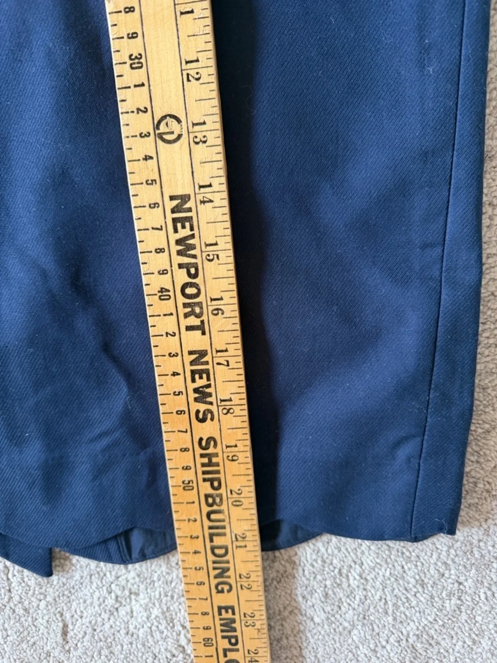 J. Crew Dark Navy Pencil Skirt